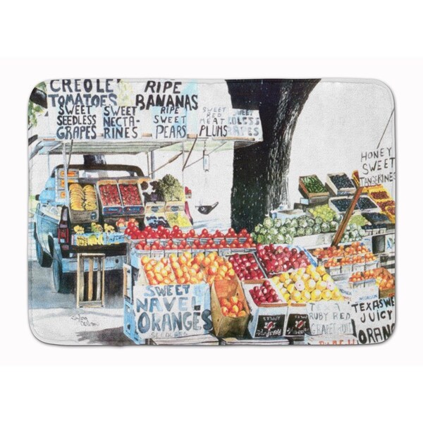 Carolines Treasures Fruit Stand Machine Washable Memory Foam Mat 8054-RUG - main